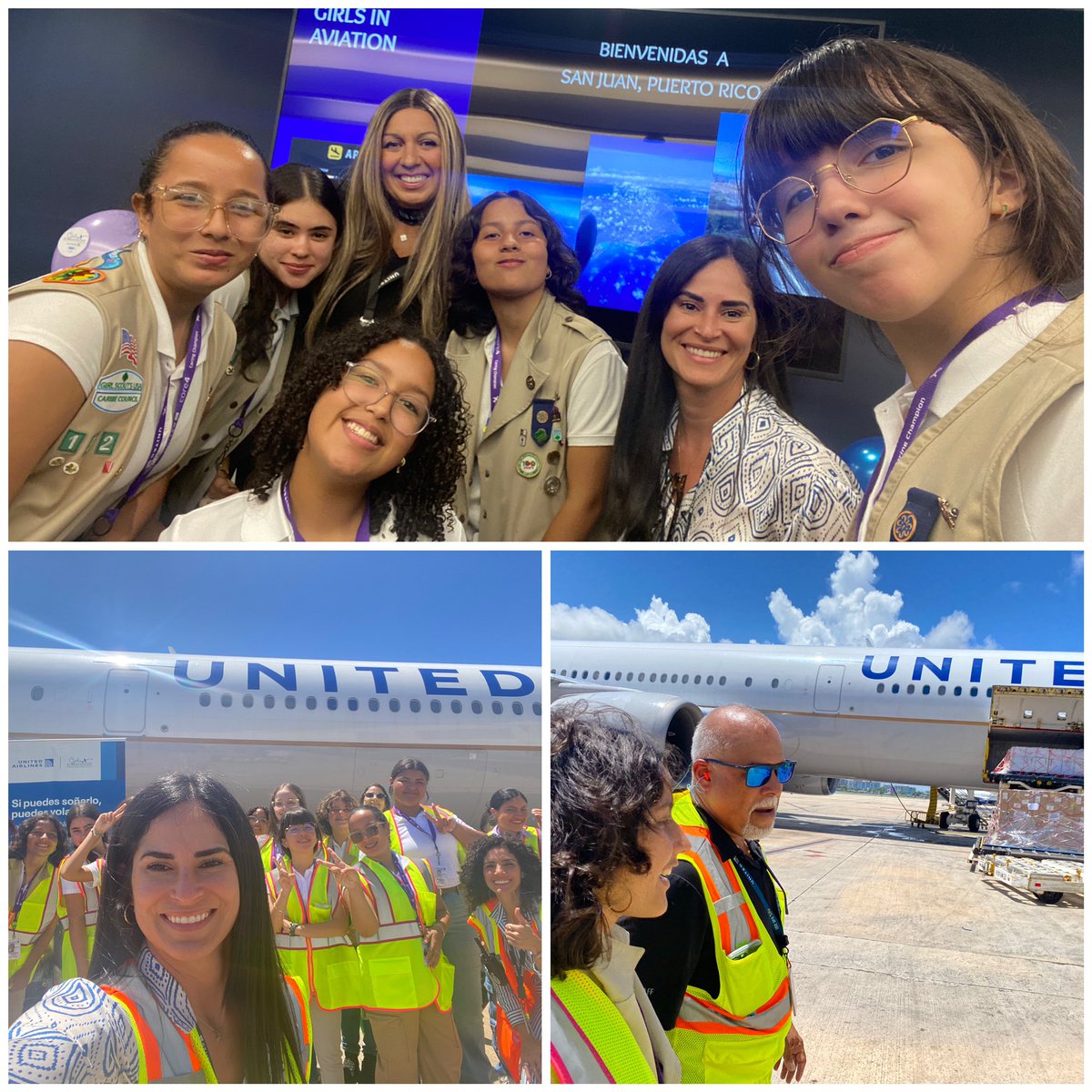 Mary Ann Frese (@m_sjuua) on Twitter photo #TeamSJU 🇵🇷 Celebrating Girls in Aviation! We are proud to support the next generation of aviation leaders, proving that the sky is just the beginning. Thanks to everyone who contributed.
💜👩🏻🔧✈️ <a href="/XSandozUAL/">Xavier Caraballo-Sandoz</a> <a href="/Evecotto/">Eveliz Cotto</a> <a href="/loren/">Loren</a> <a href="/secappanera/">Santiago Cappanera</a> <a href="/MannyPrieto3/">Manny Prieto</a> <a href="/DJKinzelman/">David</a> <a href="/OJCordova1028/">Orlando Cordova</a> #TeamSJU 🇵🇷 Celebrating Girls in Aviation! We are proud to support the next generation of aviation leaders, proving that the sky is just the beginning. Thanks to everyone who contributed.
💜👩🏻🔧✈️ <a href="/XSandozUAL/">Xavier Caraballo-Sandoz</a> <a href="/Evecotto/">Eveliz Cotto</a> <a href="/loren/">Loren</a> <a href="/secappanera/">Santiago Cappanera</a> <a href="/MannyPrieto3/">Manny Prieto</a> <a href="/DJKinzelman/">David</a> <a href="/OJCordova1028/">Orlando Cordova</a>
