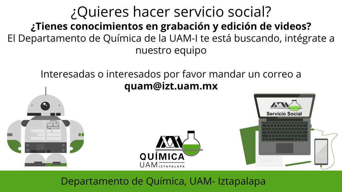 Departamento de Química UAMI tweet media