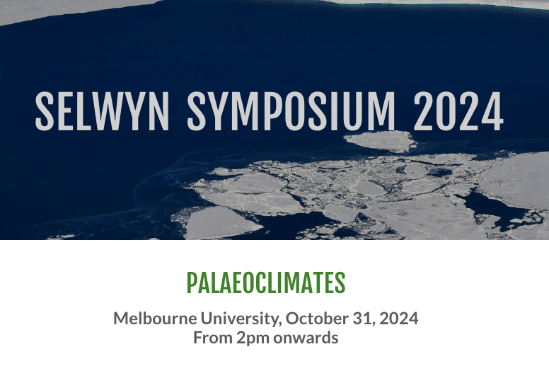 Very excited to be presenting at the 2024 #Selwyn Symposium on #Paleoclimates <a href="/UniMelb/">University of Melbourne</a> <a href="/SciMelb/">Science at Melbourne</a>! #Registration open now:

gsavic.org/selwyn-symp-20…

#FossilFriday #Palaeontology