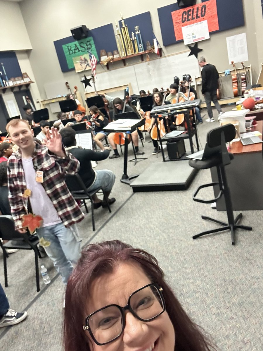 While supporting THE <a href="/HumbleISD_AHS/">The Atascocita HS</a> , I was able to pop in to hear my favorite musicians <a href="/OfficialAHSOrch/">The Atascocita HS Orchestra</a>! Thanks for all you do, Mr. Bewley and Mr. Scott! You help #ShineALight for these scholars! #Orchestra #Musicians