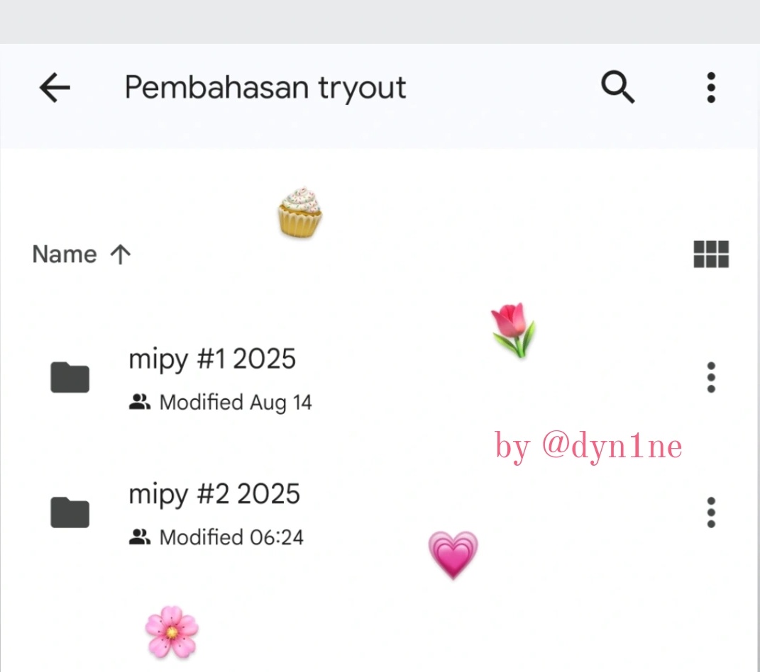 📂SOAL DAN PEMBASAN TO PAHAMIFY #2 2025
drive.google.com/drive/folders/…