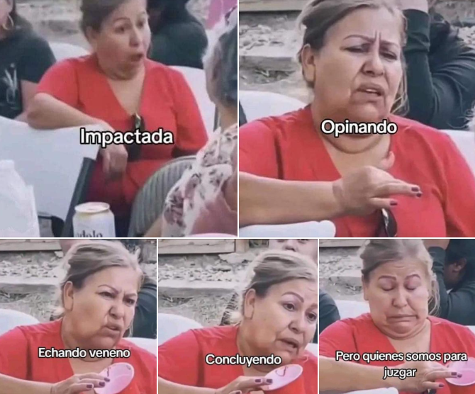 Las etapas del chisme 🫣