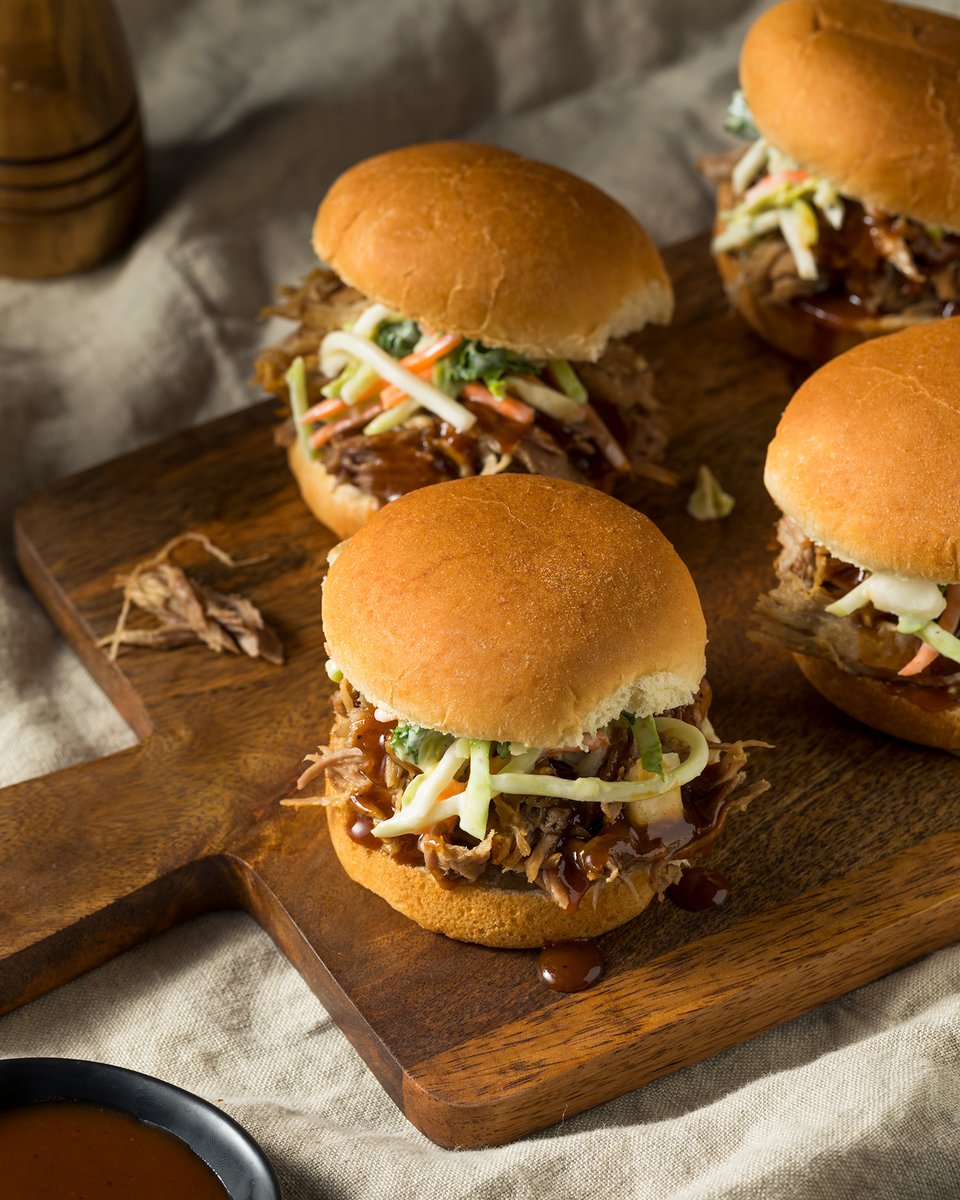 Family dinner, game day, guys night—we're making this Sweet and Spicy Pork and Slaw Sandwiches recipe any chance we get: pauladeen.com/recipe/bobbys-…