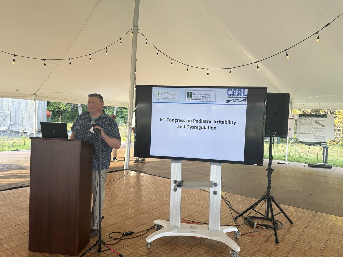 UVMPattyPrelock's tweet photo. Delighted to be able to meet researchers and clinicians from around the country who are participating in the 6th Congress on Pediatric Irritability and Dysregulation ⁦@uvmvermont⁩ ⁦@UVMLarnerMed⁩ ⁦@UVMMedCenter⁩ https://t.co/MhNtFuq6Ux