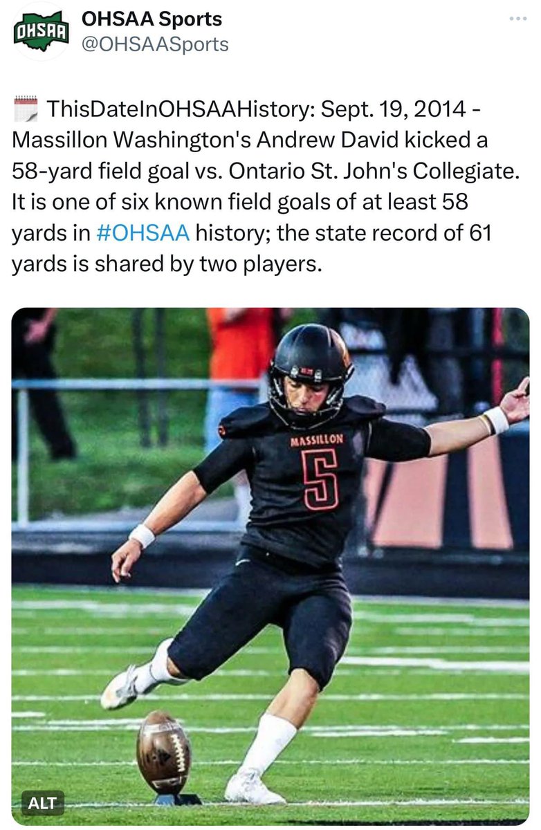 OH HUH!! 🏈💪🏼 TIG!!  <a href="/andrewpdavid5/">Andrew Paul David</a>