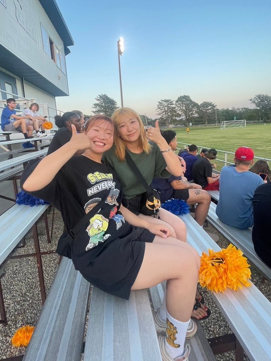 kankyo_U's tweet image. 🎉🥳㊗大谷選手 大記録達成!!!

🇺🇸🇺🇸🇺🇸
アメリカといえば
ただいま本学の学生が「学生相互交流プログラム」で渡米中です!

🔎👀勉強　交流　文化体験ほか
めいっぱい現地生活を堪能しています！

#セントラルクリスチャンカレッジオブカンザス
#CCCK

国際交流プログラム例↓
kankyo-u.ac.jp/about/internat…