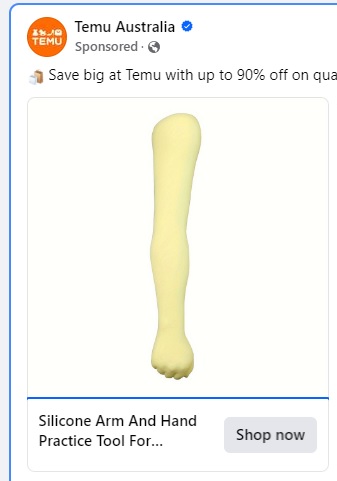 It took me 4 clicks to find out what you use this "practice tool" for.
.
.
.
.
Tattooing, as it turns out.