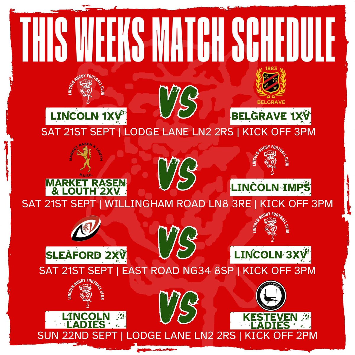 Lincoln Rugby Club (@lincoln_rugby) on Twitter photo 