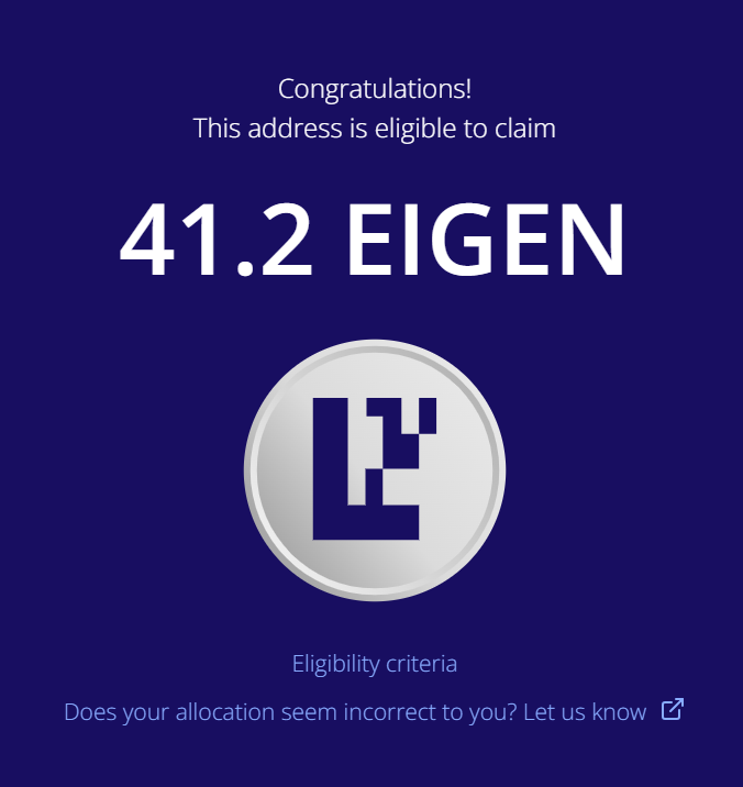 CryptoDuck_TH's tweet photo. เช็คจำนวน $EIGEN Season 2 + $ETHFI Season 3
👉 https://t.co/gjsGy4Ie56
:
ตอนนี้เปิดให้เช็คเฉพาะ $EIGEN สำหรับ stakers
ส่วน $ETHFI ณ เวลาที่โพสต์ยังไม่ได้เปิดให้เช็ค แต่ก็คงภายในวันนี้
:
สำหรับการเปิดให้เคลมจะเกิดขึ้นในวันพรุ่งนี้ (21 ก.ย.) https://t.co/ViIGBDc2eS