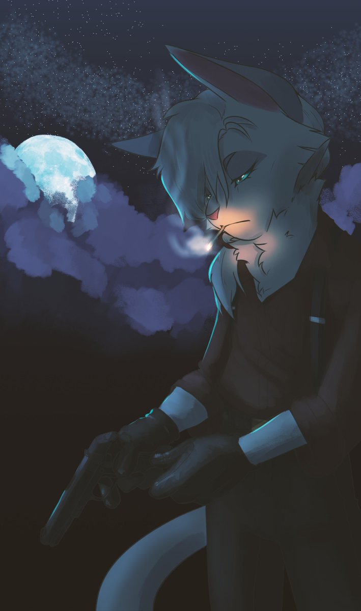 Rémy Dreyfus is a triggerman under the employ of Asa Sweet. he considers himself an artist, and each contract he completes a work of art.

#lackadaisyOC #LackadaisyCats