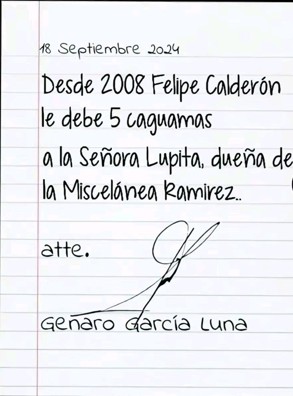 Se vé más creíble está carta jajajaj 🤣🤣🤣🤣🤣🤣🤣🤣🤣🤣🤣🤣