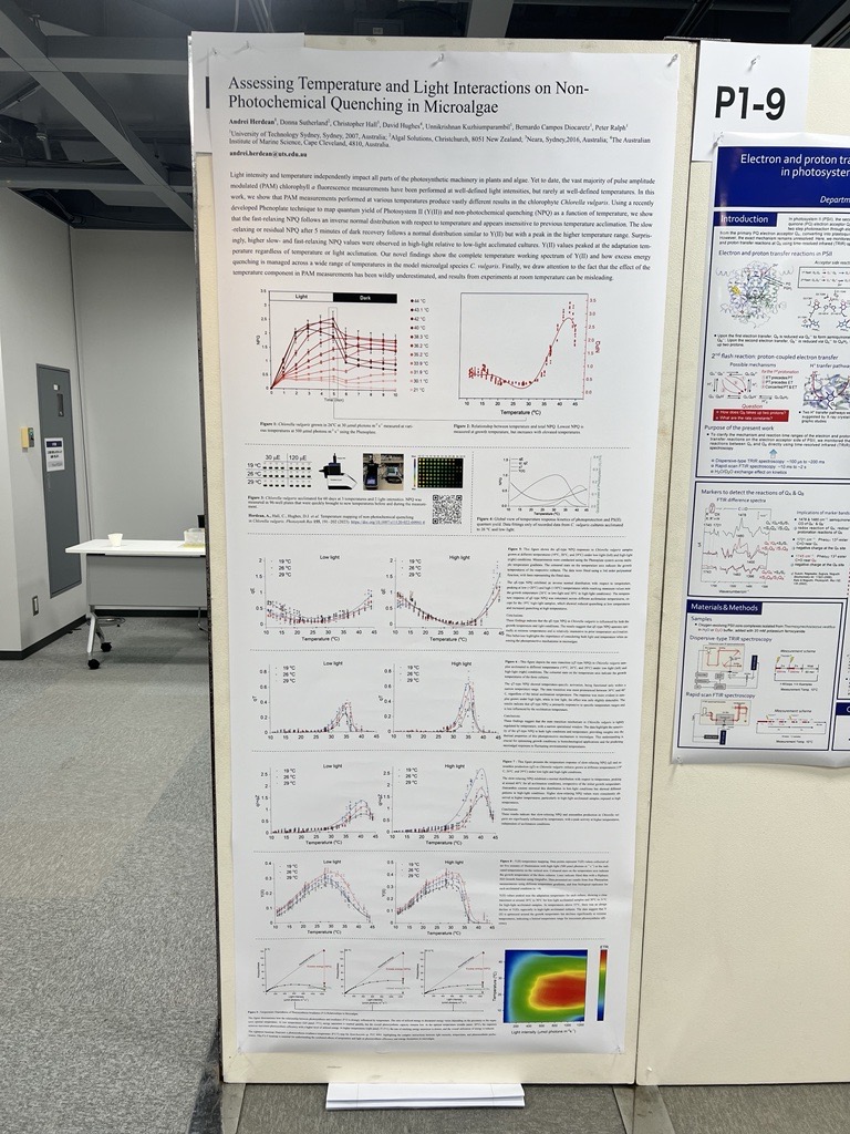 Just presented our poster on NPQ temperature dependency at the 2nd Asia-Oceania International Congress on Photosynthesis in Kobe, Japan! Great discussions on how temperature affects non-photochemical quenching. 🌿🌡️📊 #AOICP2024 #Photosynthesis #NPQ

 doi.org/10.1007/s11120…