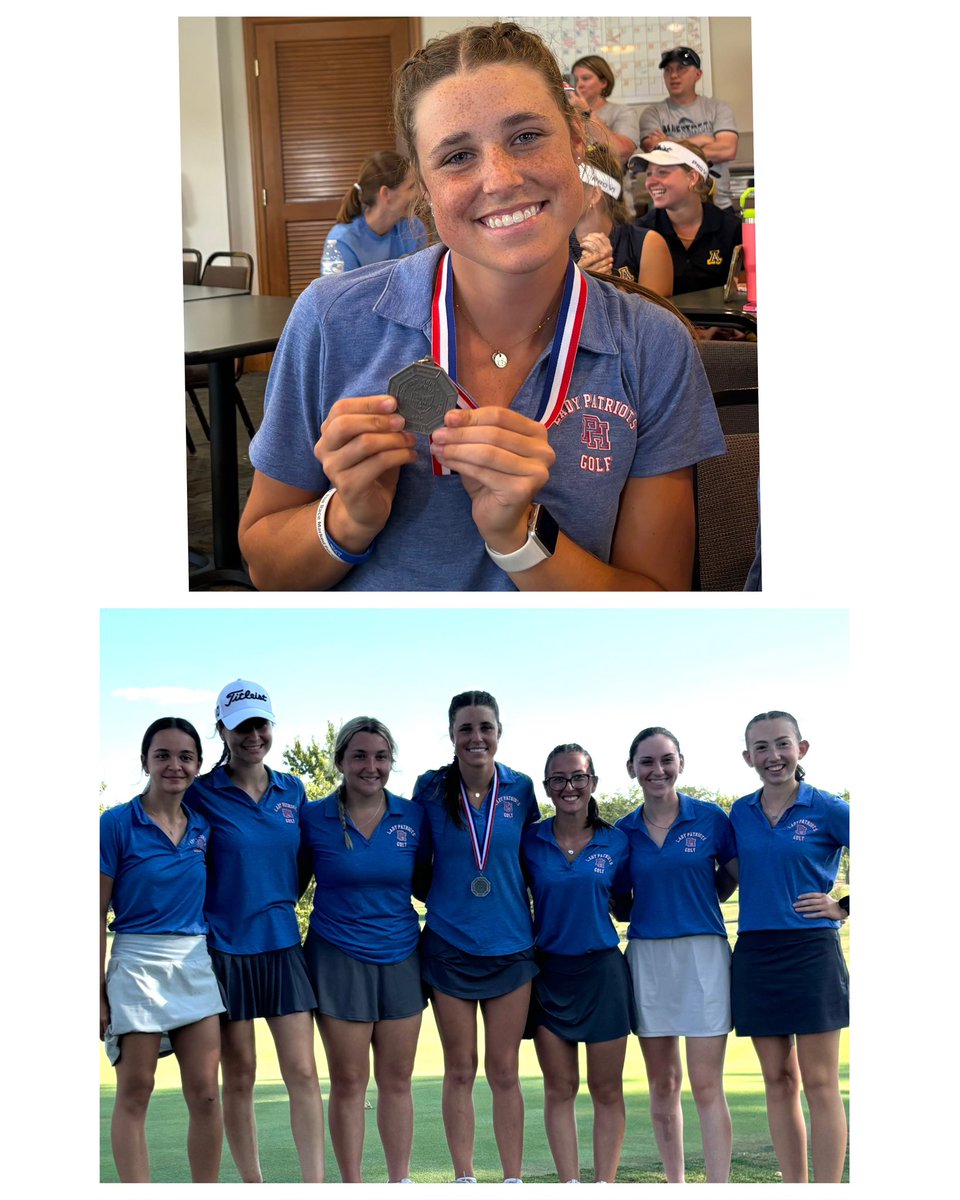 PH Girl Golfers made the best of their fog day, playing in the NWOAL League Tournament. As a team they finished third! Each of the girls had their best 18 hole score for the season. Kasey Nelson finished second overall. 
#PHGirlsGolf