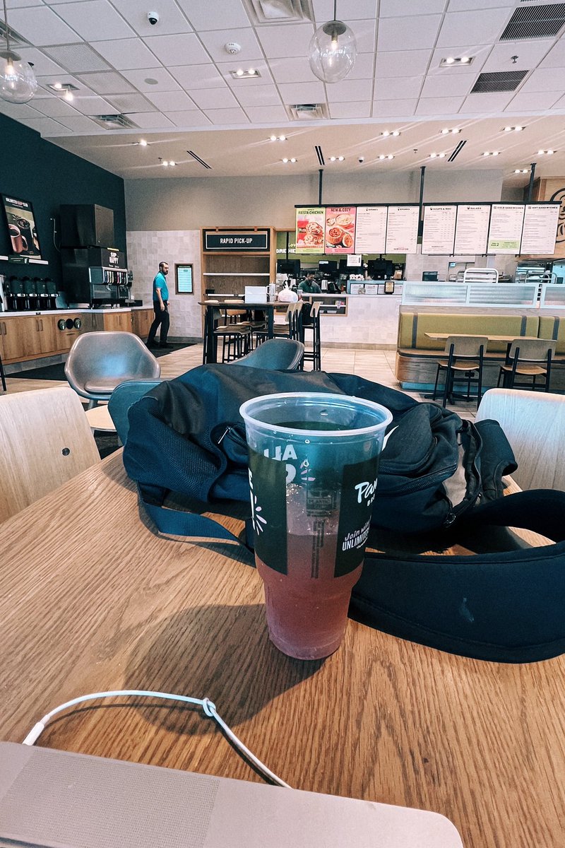 Josh Hemsley (@joshhemsley) on Twitter photo I’ve worked from this <a href="/panerabread/">Panera Bread</a> at least 2 times a week for the past 4 years.
I know every employee by name, as well have seen many employees come and go.
Every time I walk in, I’m greeted by the entire staff — it’s like walking into a room with a bunch of long-time I’ve worked from this <a href="/panerabread/">Panera Bread</a> at least 2 times a week for the past 4 years.
I know every employee by name, as well have seen many employees come and go.
Every time I walk in, I’m greeted by the entire staff — it’s like walking into a room with a bunch of long-time