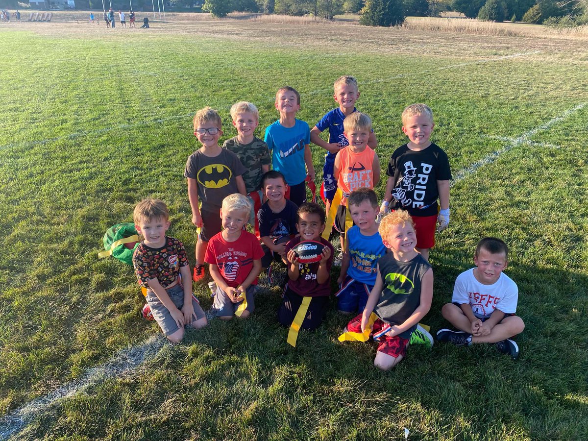 JeffsFootball's tweet image. Shout Out to Coach Harvey and the Kindergartners!!! #jeffpride