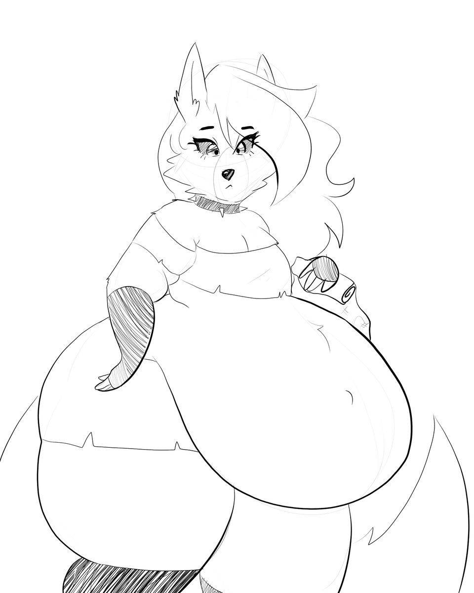 Im_CherryF's tweet photo. Loona looks little bigger https://t.co/1DdGoQZoIJ