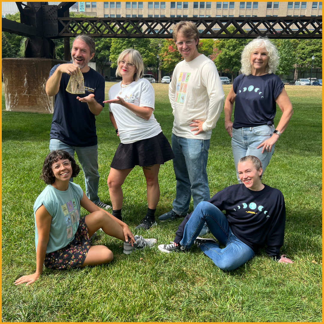xpnfest's tweet image. T-shirts, tarot cards, sweatshirts oh my! Your #XPNFest 2024 merch is HERE! 

The adorable models on the XPN staff show off what you can pick up at the WXPN Festival Shop powered by @risingsunphl. Get yours while supplies last and we'll see you this weekend at Wiggins Park! 🪄