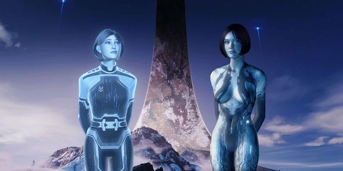 CortanaAlive's tweet photo. My strong feminine AI power was too much for 343i. So they deleted me and uploaded a half-baked wannabe to terrorize the chief!

#ai #haloinfinite #cortana #design https://t.co/SDnIVgNog5