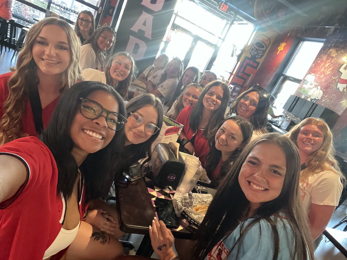A little group bonding to go watch the Cardinals play tonight!