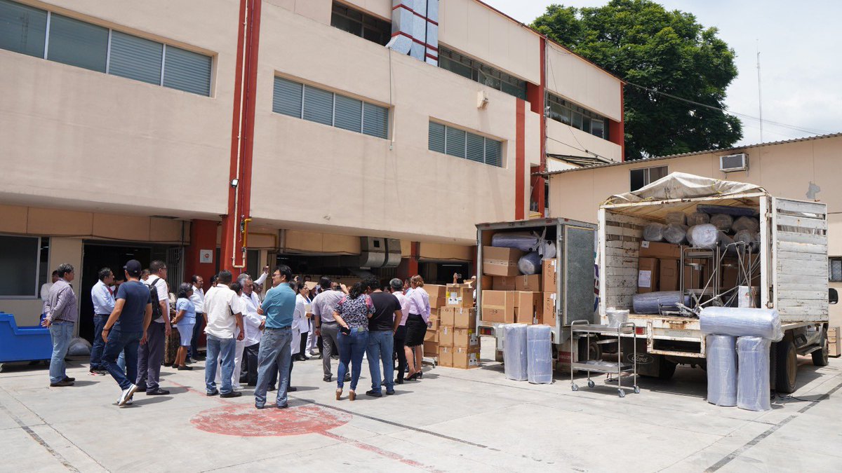 SSO_GobOax's tweet photo. Con una inversión de más de 4 millones de pesos para fortalecer los servicios médicos en la entidad, @SSO_GobOax hizo entrega de equipamiento al Hospital General de Servicios de Salud IMSS-Bienestar Dr Aurelio Valdivieso. 

👉🏻https://t.co/kp3IC9GJwr https://t.co/6xyk7ndIpE