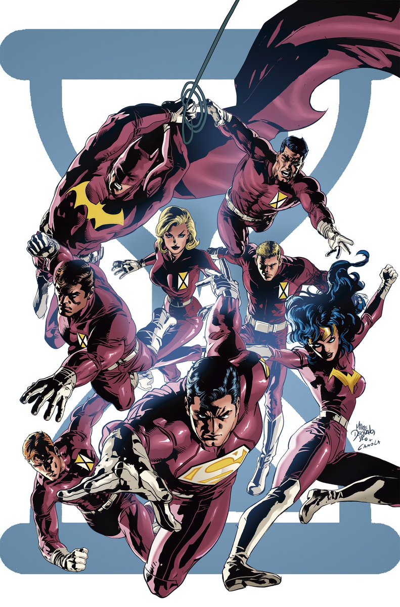 Geektified's tweet photo. The Challengers Of The Unknown are making a return this December as a part of DC’s All In and they’ll be getting some help from the Trinity! Take a look at some of the cover are and check us out on FB and IG for more! #Geektified #ChallengersOfTheUnknown #JusticeLeague #DCComics https://t.co/c8MON7cOZS