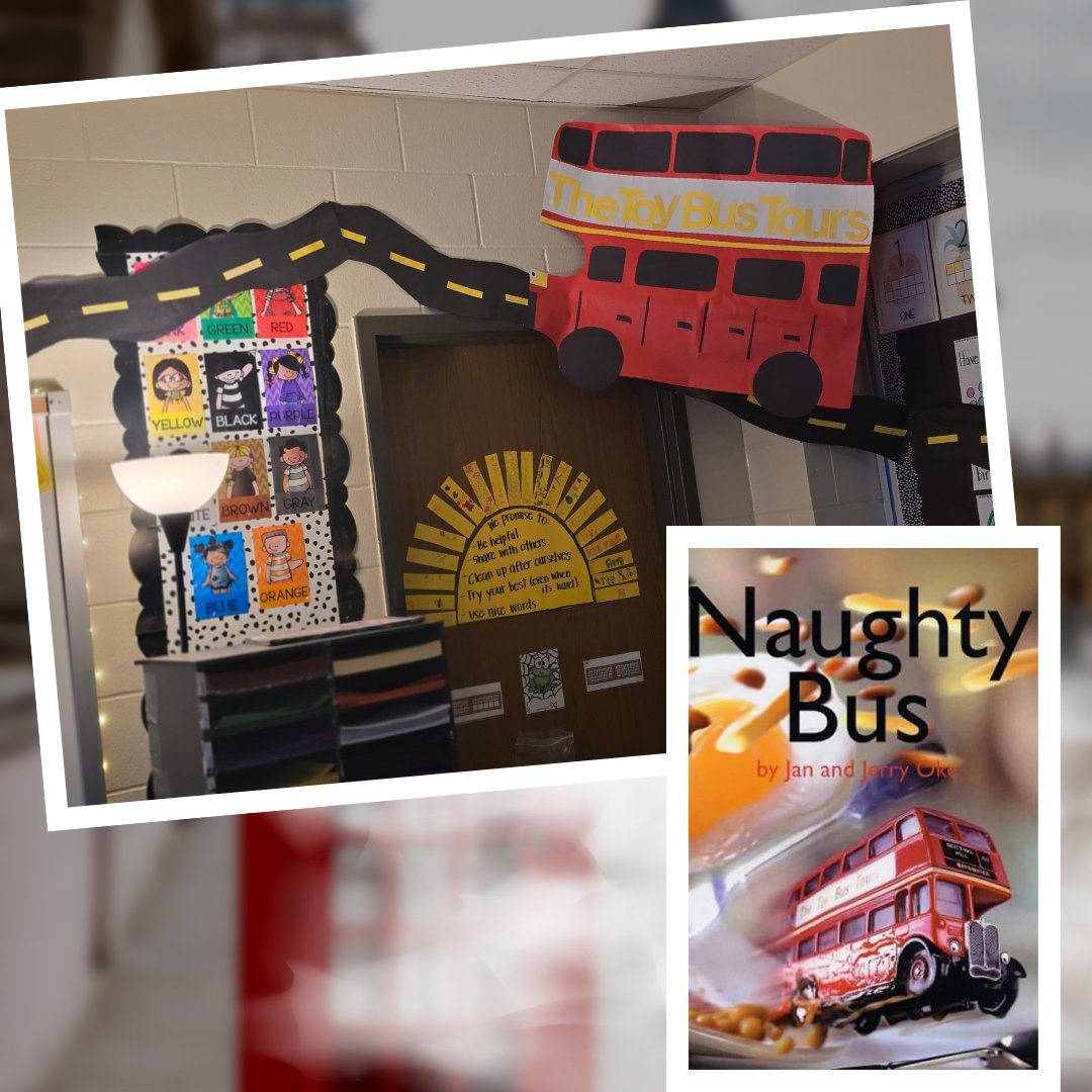 Look who is headed our way. 👀 We hope you're a good driver!!! #firstgrade #naughtybus #discoverypoint <a href="/theliteracytree/">Literacy Tree</a> <a href="/HumbleISD/">Humble ISD</a> <a href="/HumbleISD_HHE/">Hidden Hollow Elementary</a> <a href="/Humble_ElemELA/">Humble ISD Elementary ELA</a> <a href="/lisacaviness80/">Lisa Sherrill_HHE 1st grade</a>