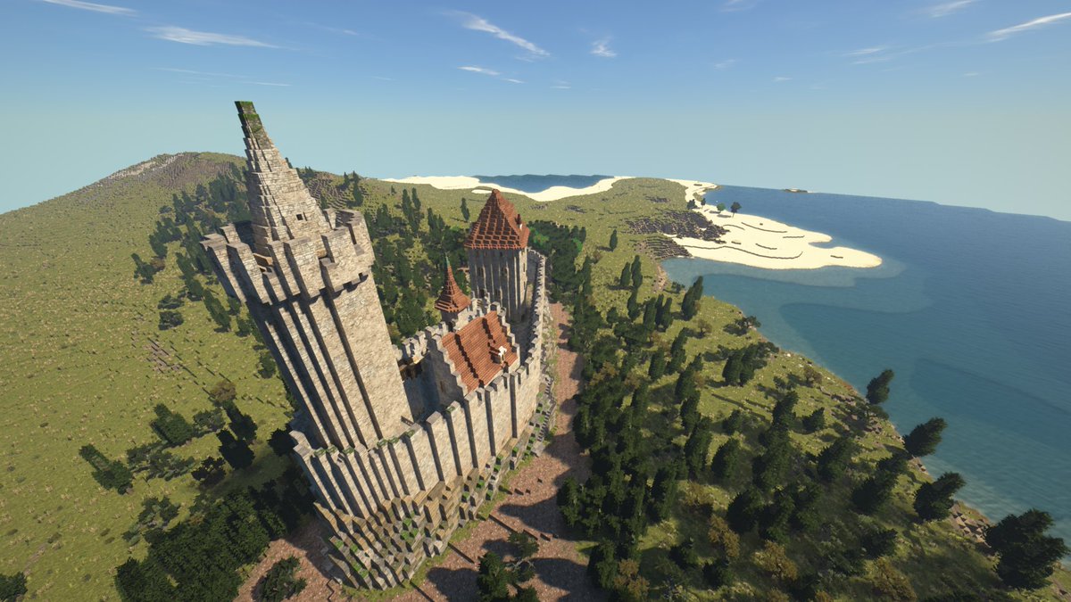 In today’s episode of Castles of the World, features the medieval Bohemian Castle Kokorin. Please go to the channel and check this build out! #medieval #minecraft  #castles #bohemia #kokorincastle