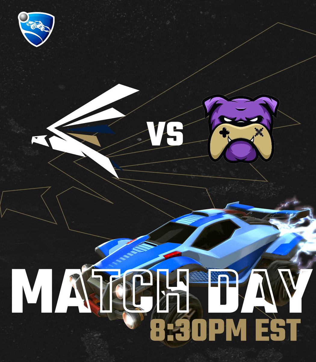 🚀MATCH DAY
  Another game day for Eagle Esports Rocket League as our team takes on JMU TONIGHT at 8:30 PM EST. 
watch live at twitch.tv/Beaver_RL 
#GameDay #RocketLeague #EagleEsports #JMUvEagles #RLCS #WingsUp