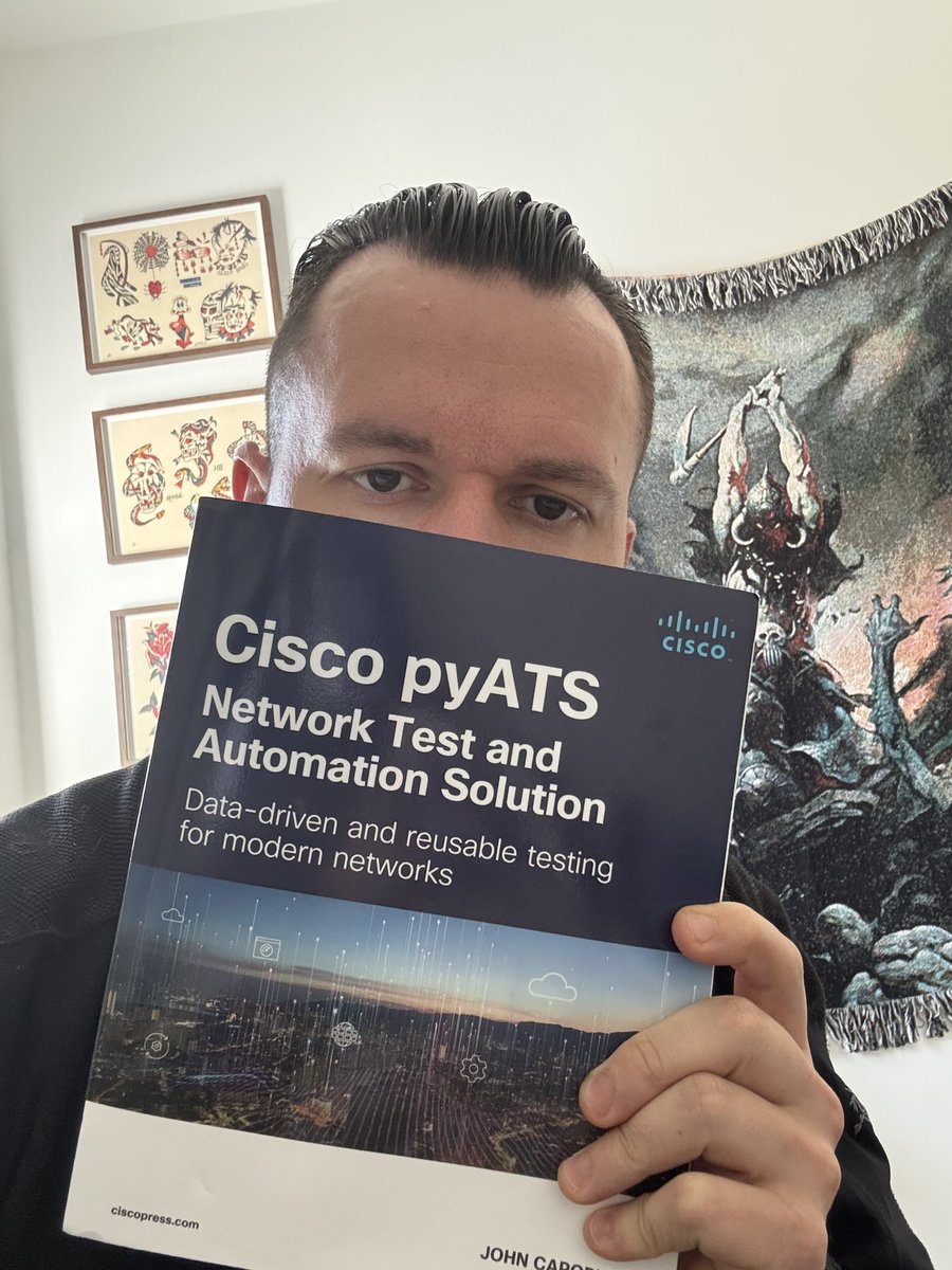 Australian customs must have had a few reads through this thing because it’s THAT good. But it’s finally here! Thanks for sending this over <a href="/John_Capobianco/">John Capobianco</a>!! Can’t wait to dive in. cc: <a href="/devnetdan/">Danny Wade</a>