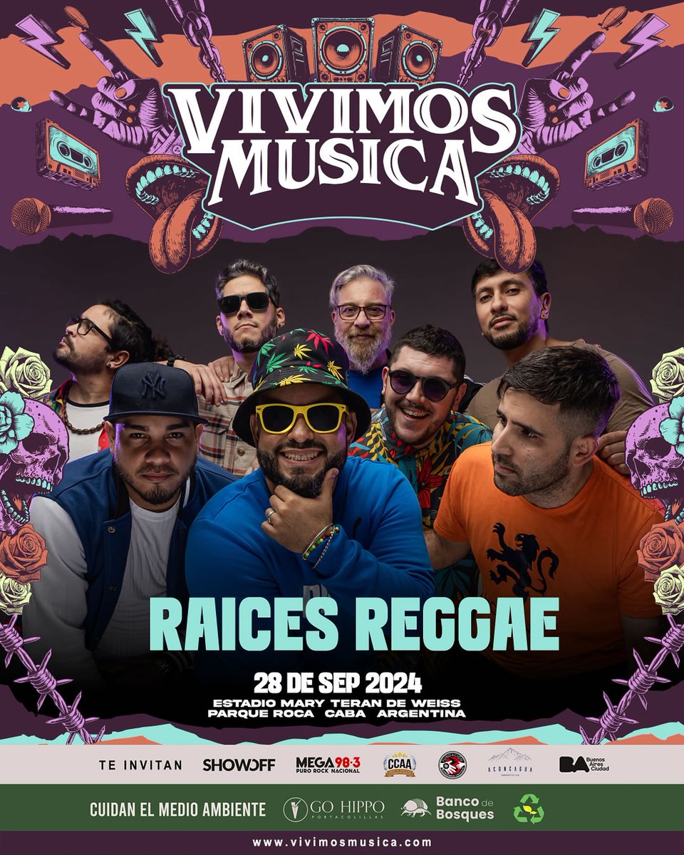 En el aire hablamos con Angel Ortega de <a href="/RaicesReggae/">Raices</a> . banda que estara participando en el Vivimos Musica  en  #RDP15años en  radiouniversidad.unsl.edu.ar