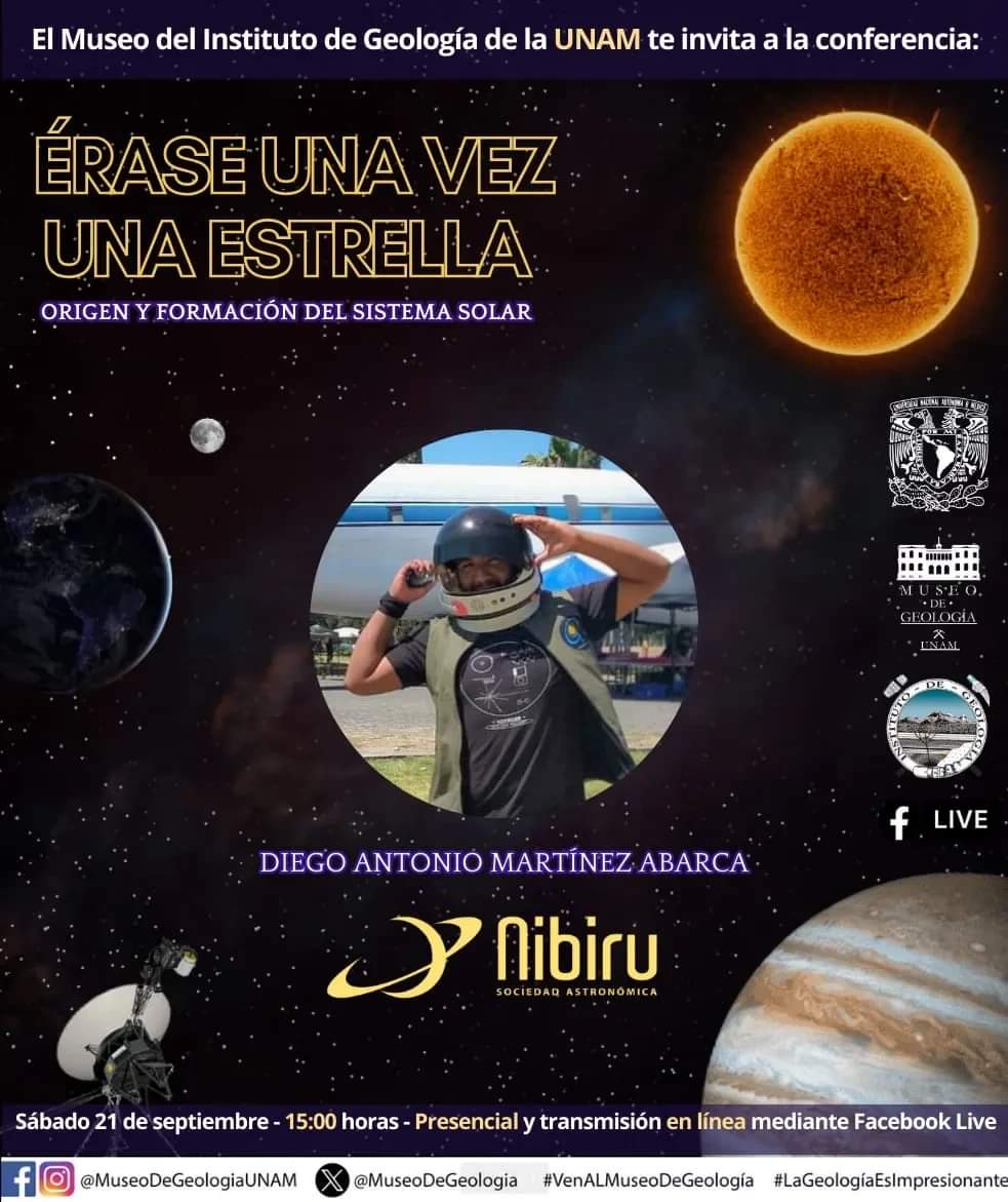 astronibiru's tweet image. Nos vemos este sábado en el @MuseoDeGeologia 😻✨

#Museos #cdmx