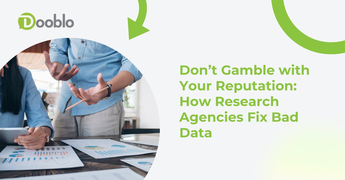 Data quality is key! Dooblo's SurveyToGo boosts accuracy &amp; slashes costs—45% data quality increase, 27% cost reduction. Learn more: dooblo.net/how-research-a… #DataQuality #SurveyToGo