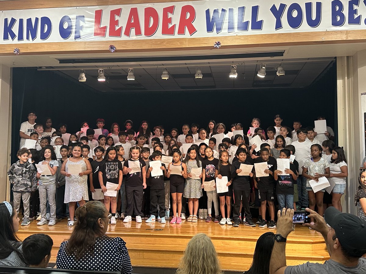 Had a great time teaching our 4th and 5th grade students one of my favorite songs for Hispanic Heritage month PTA presentation. Ojalá que llueva café. They were amazing. ❤️. #TESleads