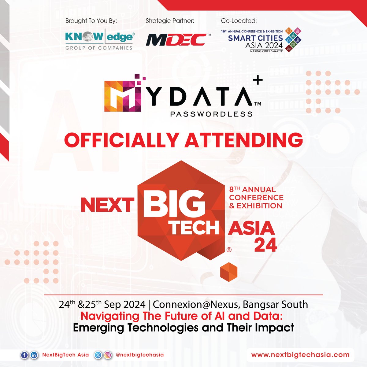 NextBigTechAsia's tweet photo. We're thrilled to announce Pois Sdn. Bhd. as our Delegate!  🎉

➡️Register Now: https://t.co/6xcoCw0mVf
➡️Enquire Now: https://t.co/kHBjj0Y3eT

#NextBigTechAsia2024 #NBTA https://t.co/cucopzdl16