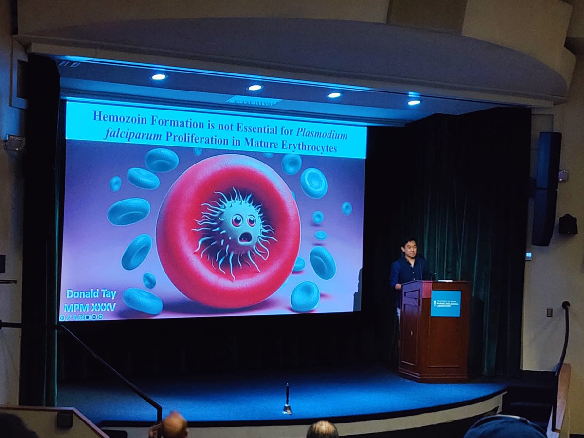 DonaldTWJ's tweet photo. Awesome experience at the #mpm2024 yet again! Enjoyed nerding out and having fun with the #malariaresearch community!

Congratulations on the successful leadership of the outgoing organisers and thank you for yet another opportunity at a talk to showcase my work! https://t.co/qEOwmyymMP