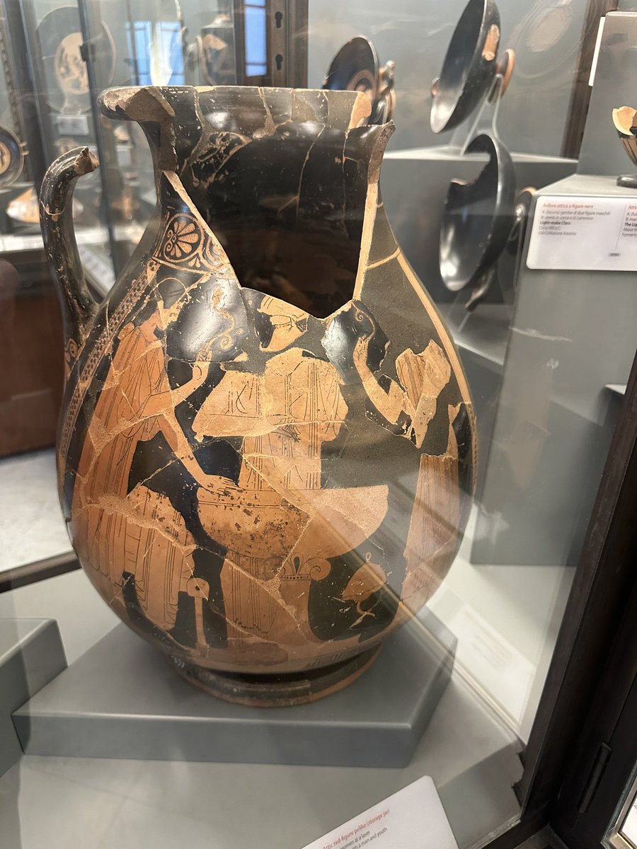 Ancient Roman relic in a Vatican City Museum. Unfortunately all I can see is poor Peter Brady who missed his camping trip after accidentally breaking the vase with his basketball. Mom always said don’t play ball in the house
