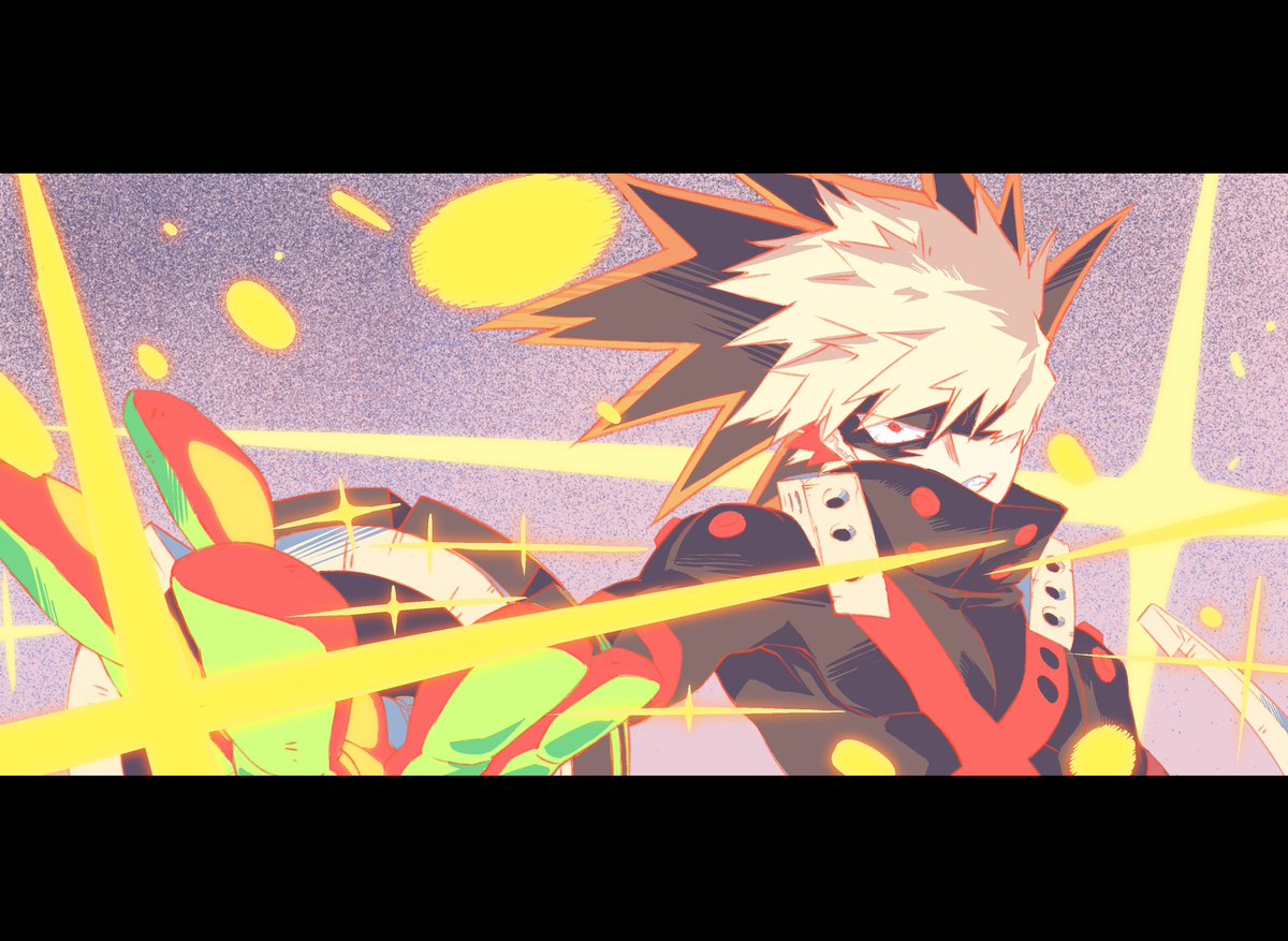 我的英雄學院劇場版：You’re Next
今天在台灣上映！
希望在台灣的朋友們可以進電影院支持這部電影！

畫了大家最喜歡的爆豪（笑）

「ただ勝てばいいってもんじゃねぇ！」

#僕のヒーローアカデミア 
#ユアネクスト 
#次は僕たちだ 
#heroaca_a