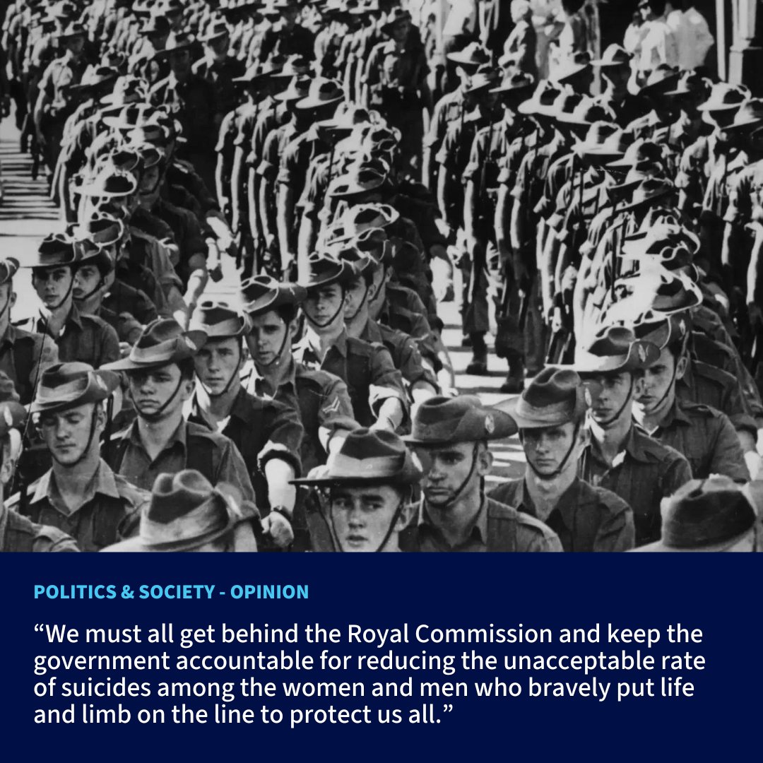 University of Melbourne (@unimelb) on Twitter photo After three years, the Royal Commission into Defence and Veteran Suicide (<a href="/roycommDVSRC/">Royal Commission into Defence and Veteran Suicide</a>) delivered its recommendations, but for those of us affected, it’s seeing real change that matters, writes Dr Kay Wilson from <a href="/MelbLawSchool/">Melbourne Law School</a>.
Dr. Wilson reflects on growing up with a Vietnam After three years, the Royal Commission into Defence and Veteran Suicide (<a href="/roycommDVSRC/">Royal Commission into Defence and Veteran Suicide</a>) delivered its recommendations, but for those of us affected, it’s seeing real change that matters, writes Dr Kay Wilson from <a href="/MelbLawSchool/">Melbourne Law School</a>.
Dr. Wilson reflects on growing up with a Vietnam