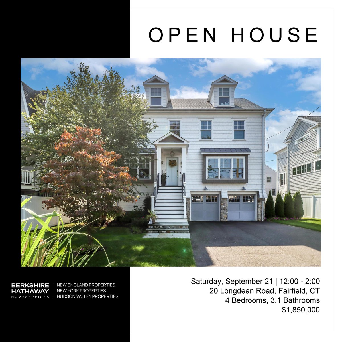 capjimmy1's tweet photo. Incredible, New Listing in the Fairfield Beach Area! Please contact me for a private showing or stop by the first open house on Saturday. #bhhs #goodtoknow #anthonycapalbo #fairfieldhomesforsale #openhouse #ctrealestate
#beacharea #walktotown #penfield #jennings https://t.co/JRbDckeBJ2