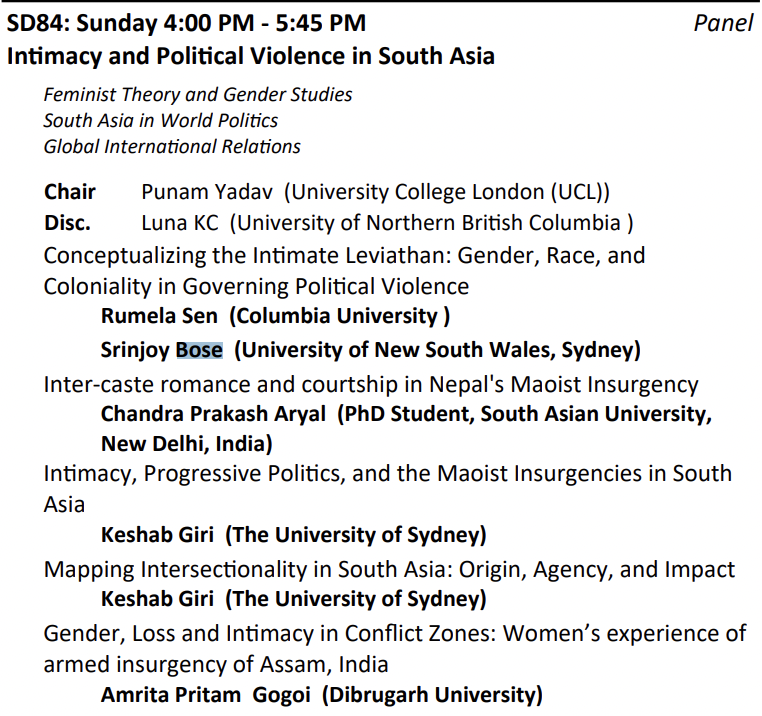 Srinjoy Bose (@srinjoybose.bsky.social) (@srinjoybose83) on Twitter photo These panels on #RebelGovernance are going to be terrific and hella fun. Join us. #ISA2025. <a href="/rsen02/">Rumela Sen</a> <a href="/Megan_A_Stewart/">Megan A. Stewart</a> <a href="/KeshabGiri_/">Dr Keshab Giri</a> <a href="/afghanopoly/">Romain Malejacq afghanopoly.bsky.social</a> <a href="/reginesonja/">Regine Schwab @reginesonja.bsky.social</a> <a href="/adrianflorea13/">Adrian Florea (@aflorea.bsky.social)</a> <a href="/punamy/">Punam Yadav</a> <a href="/HuangReyko/">Reyko Huang</a> These panels on #RebelGovernance are going to be terrific and hella fun. Join us. #ISA2025. <a href="/rsen02/">Rumela Sen</a> <a href="/Megan_A_Stewart/">Megan A. Stewart</a> <a href="/KeshabGiri_/">Dr Keshab Giri</a> <a href="/afghanopoly/">Romain Malejacq afghanopoly.bsky.social</a> <a href="/reginesonja/">Regine Schwab @reginesonja.bsky.social</a> <a href="/adrianflorea13/">Adrian Florea (@aflorea.bsky.social)</a> <a href="/punamy/">Punam Yadav</a> <a href="/HuangReyko/">Reyko Huang</a>