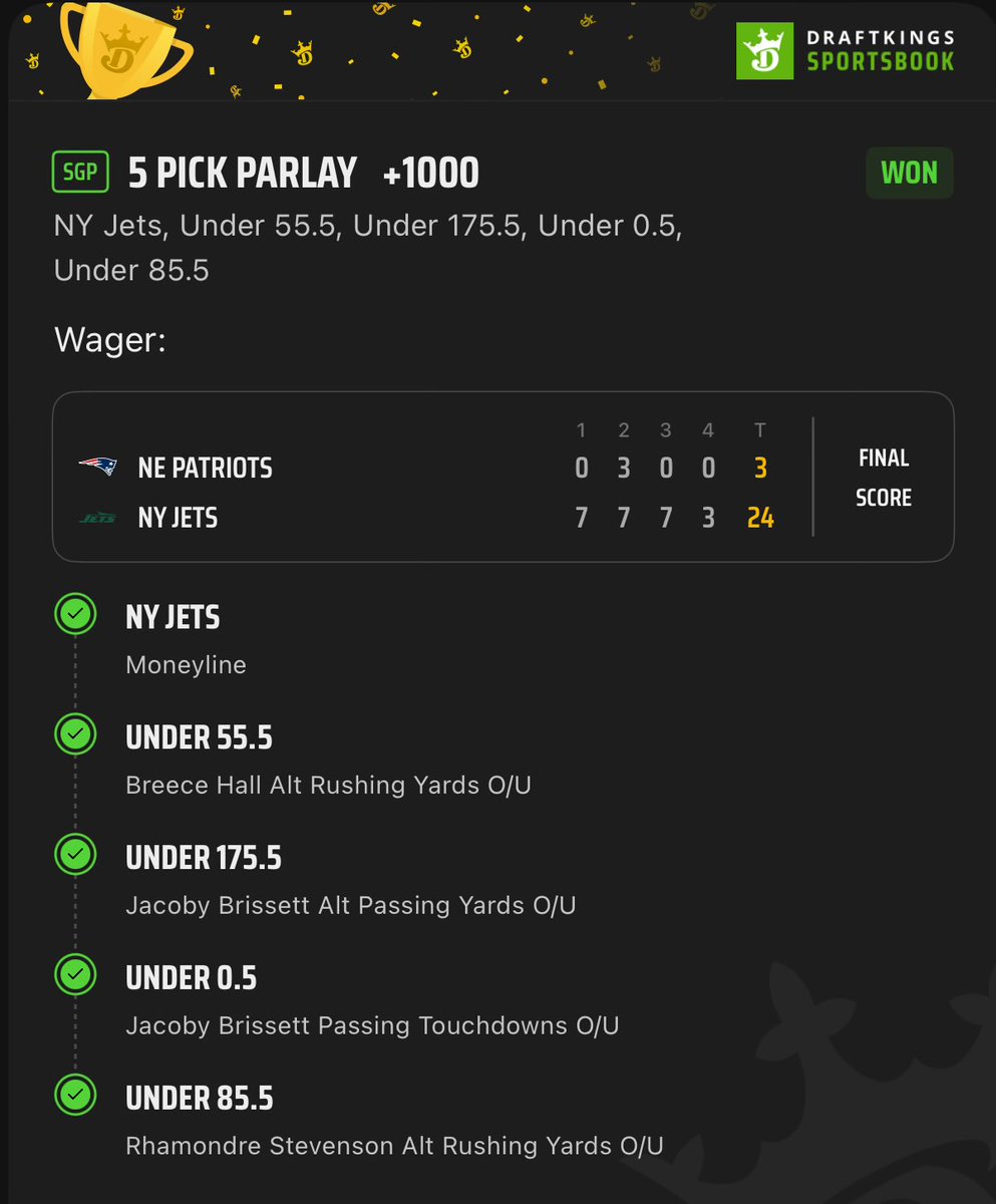 backdoorcoverx's tweet photo. Patreon members hit another good one!!
🤑🤑🤑👇👇👇

https://t.co/2S5rJLyE8y

#parlay #parlayplay #parlaywinner #nfl #NFLBetting #nflwinners #backdoorcover https://t.co/LbeOvJpNZz
