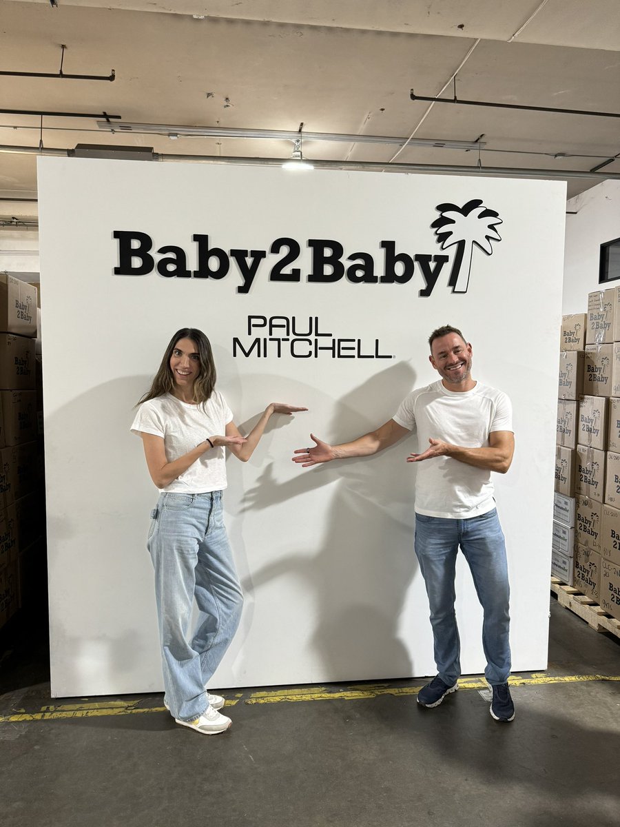 Baby2Baby (@baby2baby) on Twitter photo Thank you to to the incredible <a href="/PaulMitchellUS/">Paul Mitchell</a> team for joining us to volunteer today and for your ongoing commitment to supporting the children we serve year-round. Thank you to to the incredible <a href="/PaulMitchellUS/">Paul Mitchell</a> team for joining us to volunteer today and for your ongoing commitment to supporting the children we serve year-round.