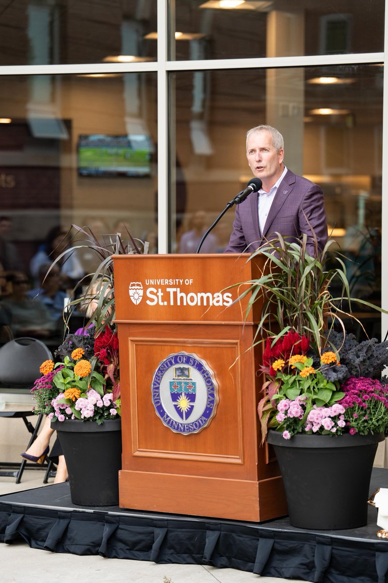 TommieAlumni's tweet photo. The Schoeneckers Foundation has made a TRANSFORMATIVE gift that will provide significant resources to help 100's of students access a St. Thomas education, made in honor of Guy '49 &amp; Barbara Schoenecker. Unending gratitude to the Schoeneckers Foundation 💜 https://t.co/zoNN8uNzyS https://t.co/3t5EDeVA6b