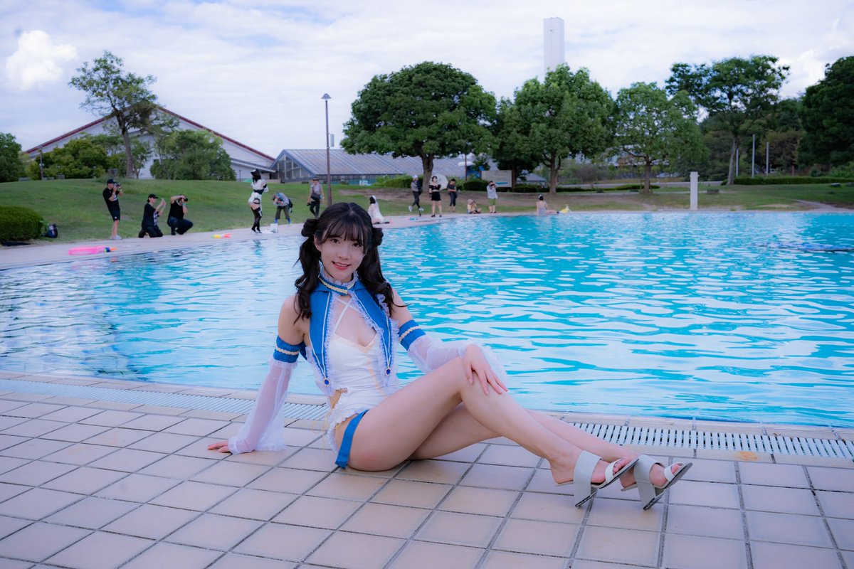 チャンス撮影会さん企画　関西プールフェス
2024.09.16 京都
モデル: iLU(あいる)さん　<a href="/25115miluku/">河北あいる🫧🎀</a>

#iLU(あいる)
#チャンス撮影会
#関西プールフェス
