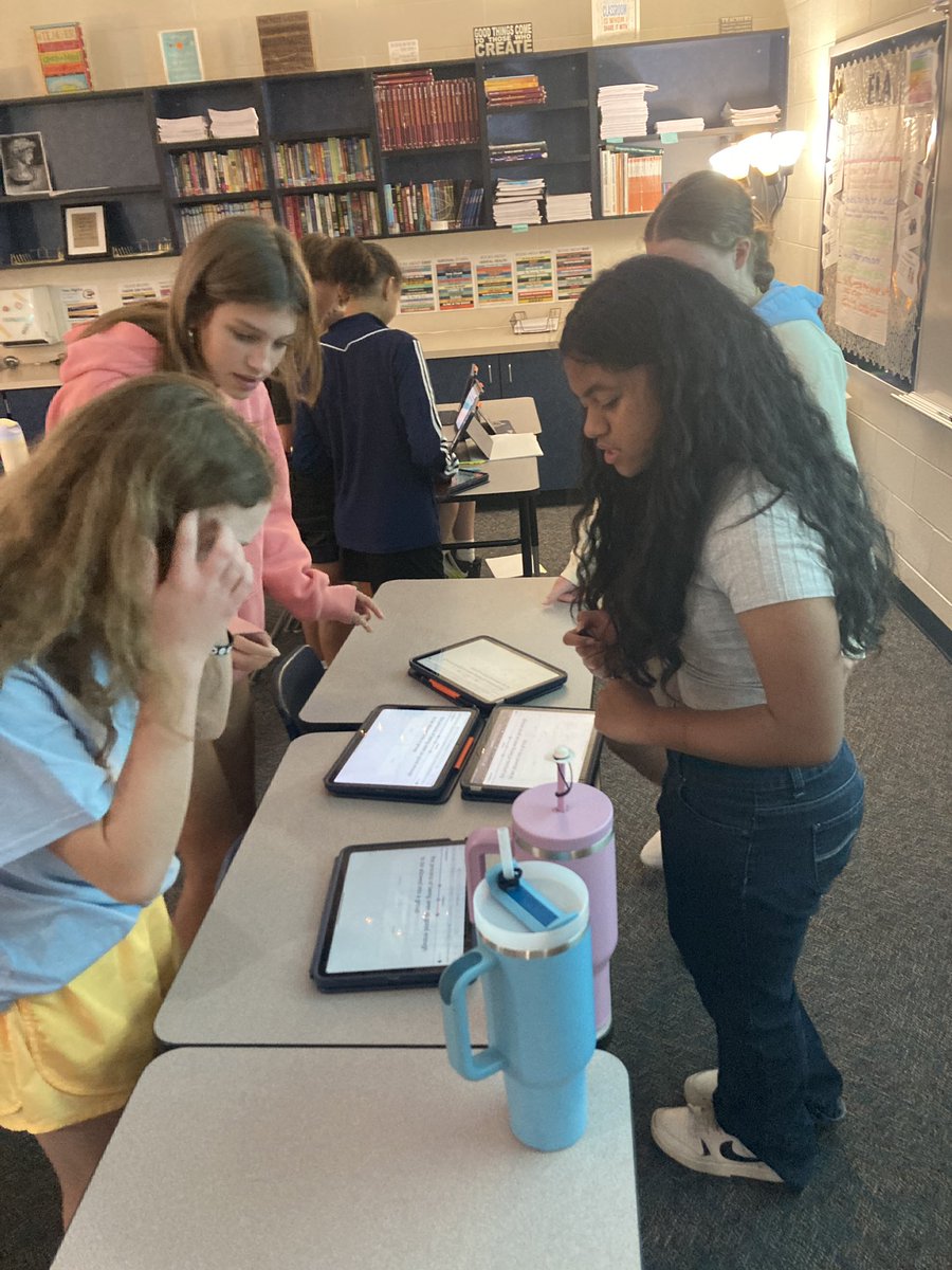 KellyHunerdosse's tweet photo. Working on our Belonging Unit vocabulary with some Quizlet live! @SVMSEagles #LPSLeads https://t.co/jIPCyDfwoo