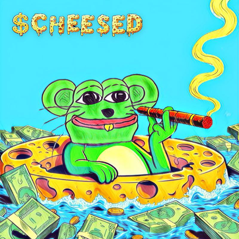 CHEESED tweet media