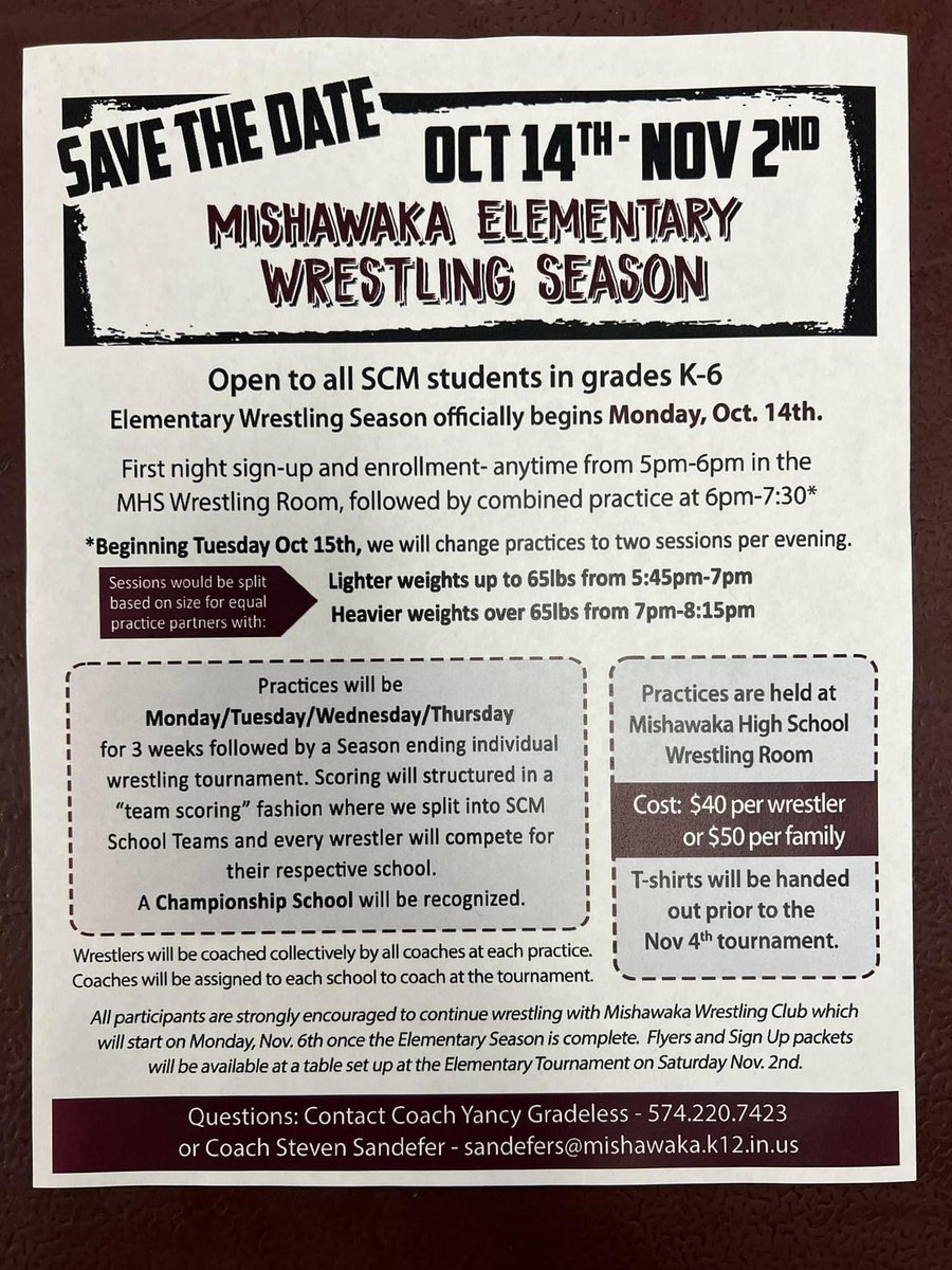 Mishawaka Wrestling (@cavemenwrestle) on Twitter photo 