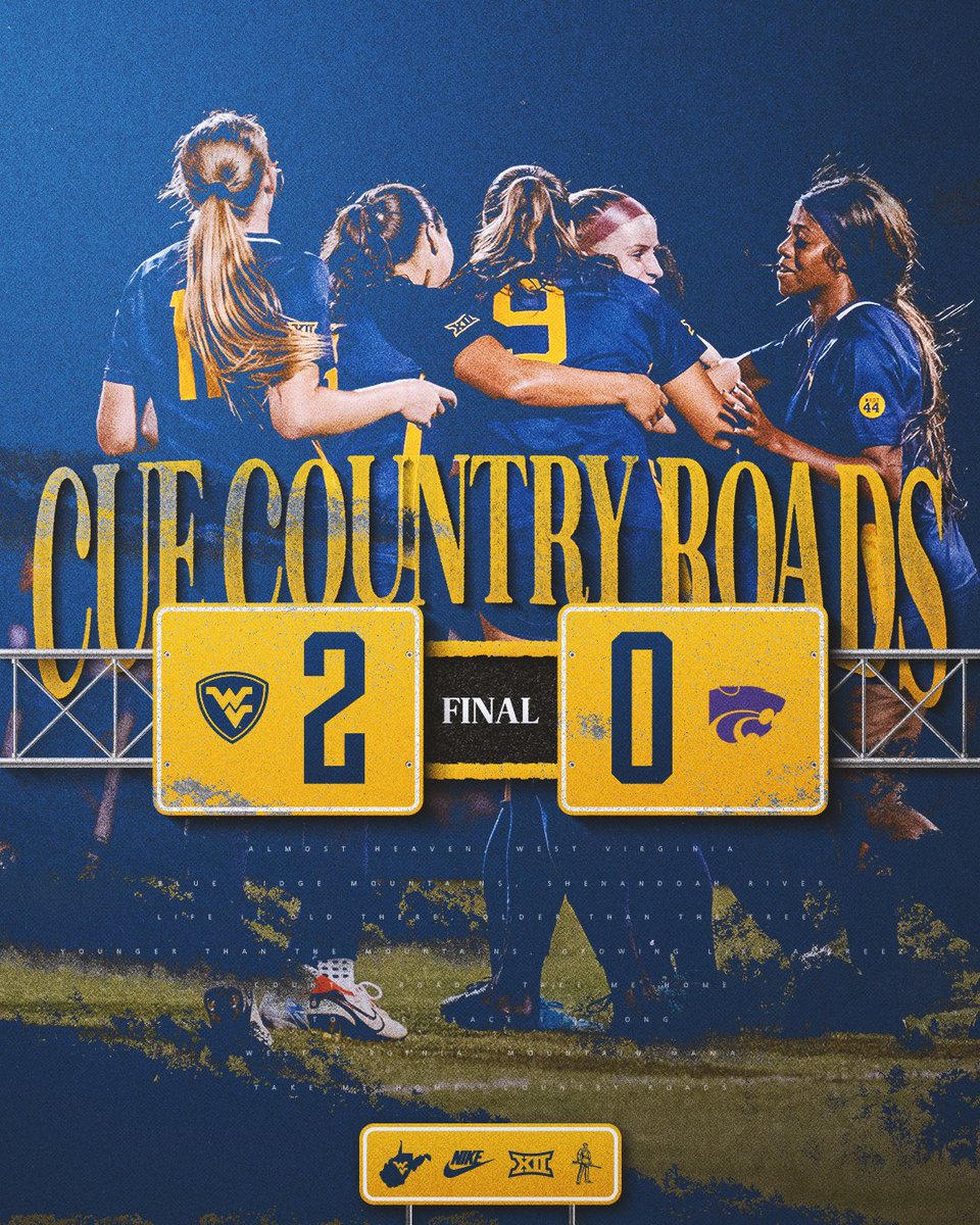 CUE COUNTRY ROADS!!!! 🎶

#HailWV