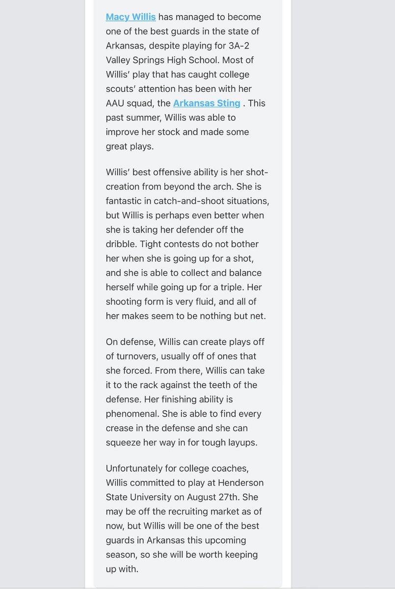 Thank you <a href="/PGHArkansas/">Prep Girls Hoops Arkansas</a> and <a href="/crgay2024/">Chris Gay</a> for the write up!!