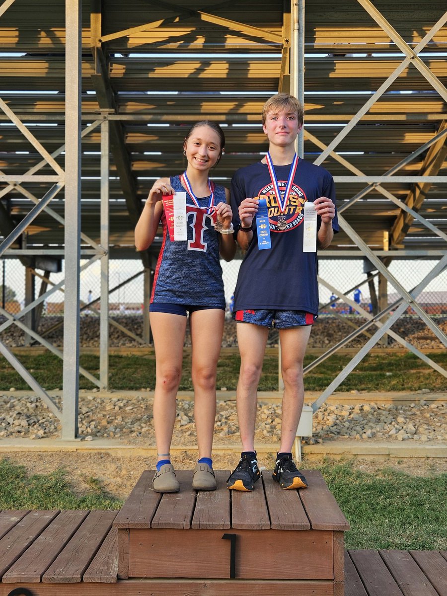 Great night for the Braves! Boys take 1st and the Girls 2nd at South Spencer tonight!  Way to go all!!